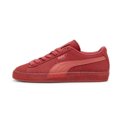Puma Suede Classic Translucent Sneakers Women In Tart Cherry-salmon