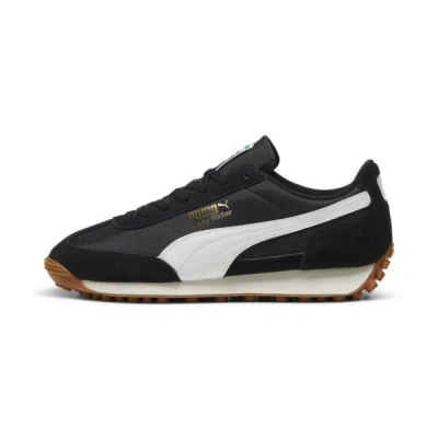 Puma Unisex Easy Rider Vintage Sneakers In Black