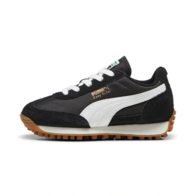 Puma Roma 24 Standard Big Kids' Sneakers In Black- White