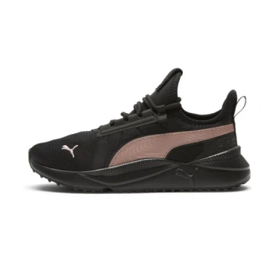 Puma Pace Future Street Wide Women's Sneakers In Black-rose Gold