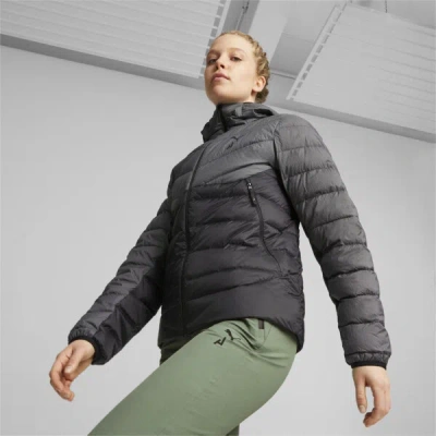 Puma Seasons Women's Down Jacket In Black