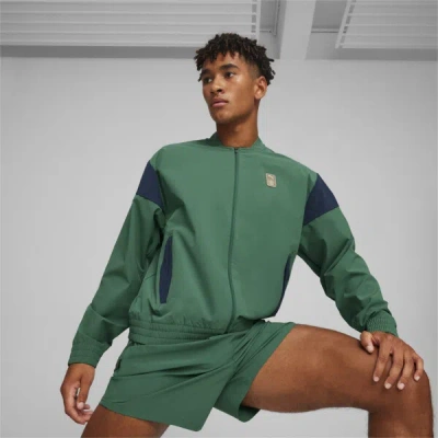Puma X First Mile Men's Running Jacket In Vine