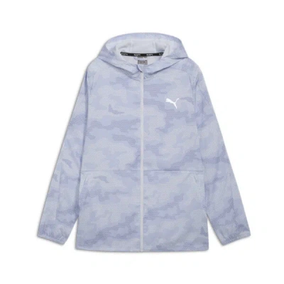 Puma Run Favorite Men's Woven Jacket In Silver Mist