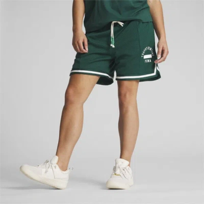 Puma X Trophy Hunting Women's Basketball Shorts In Malachite