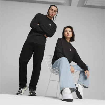 Puma Better Classics Relaxed Sweatshirt In Black