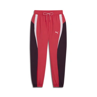 Puma Women's Cellerator Woven Track Pants In Tart Cherry
