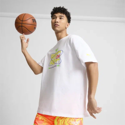 Puma Mens  Melo Spark T-shirt In White