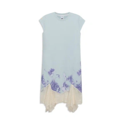 Puma X Collina Strada Cap Sleeve Dress In Frosted Dew