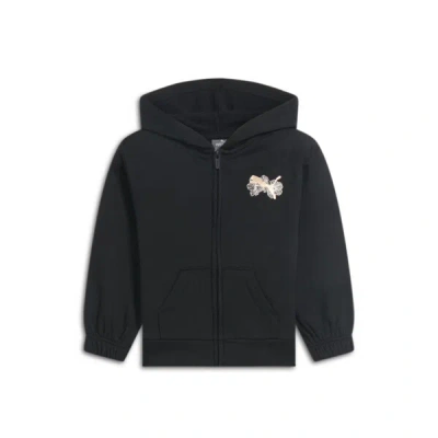 Puma Class Act Little Kids' Full-zip Hoodie In Black