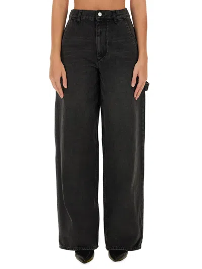 Isabel Marant Étoile Marant Etoile 'solene' Jeans In Black