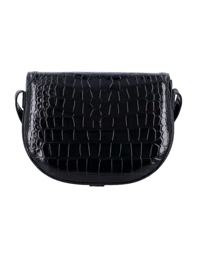 Shop Tom Ford Wallis Round Bag In Black