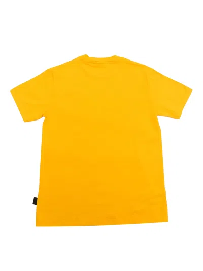 Aspesi Slogan-print T-shirt In Yellow