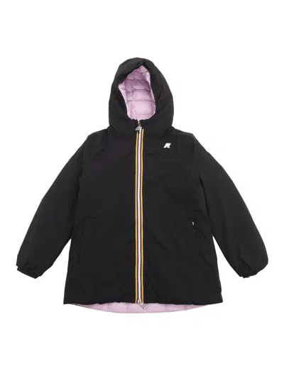 K-way P. Sophie St Thermo Double Down Jacket In Black