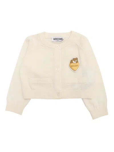 Moschino Cardigan In Light Blue