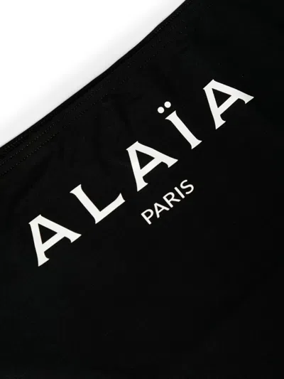 Shop Alaïa Alaia Sea Clothing In Black