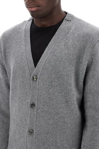 AMI ALEXANDRE MATTIUSSI CASHMERE CARDIGAN FOR 