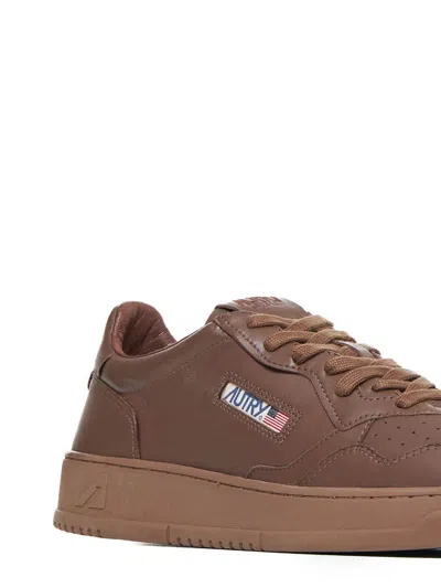 Shop Autry Sneakers Brown