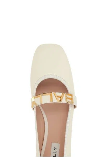 Shop Bally Flat Shoes In Beige