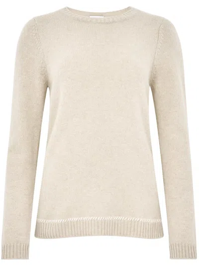 Shop Be You Crewneck Sweater In Cashmere