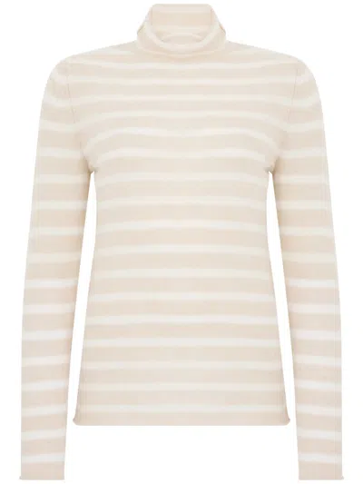 Shop Be You Striped Cashmere Sweater