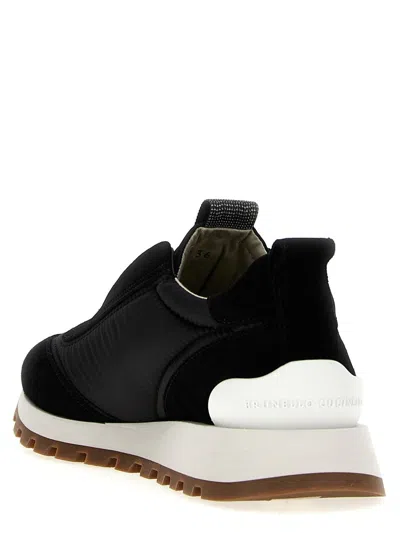 Shop Brunello Cucinelli Sneakers In Black