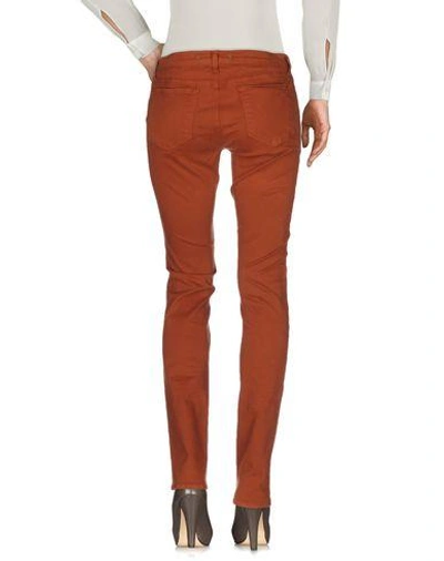 Shop J Brand Casual Pants In Brown