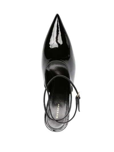 Givenchy Sleek Slingback Pumps With Pointed Design In Black