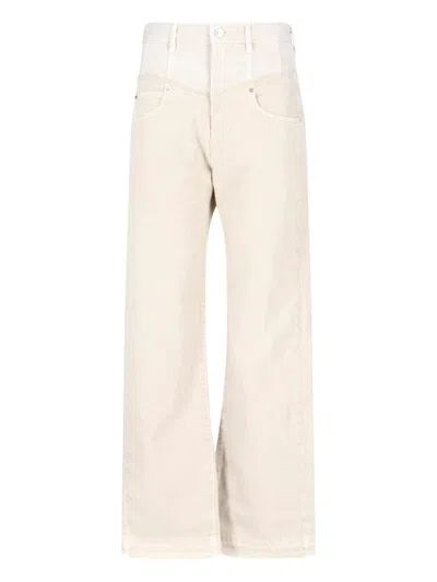 Shop Isabel Marant Jeans In White