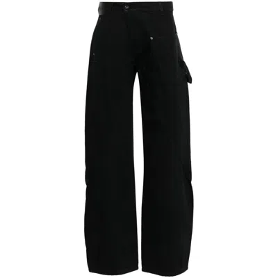 Shop Jw Anderson J.w. Anderson Jeans In Black