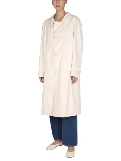 Maison Margiela Coats In Beige O Tan