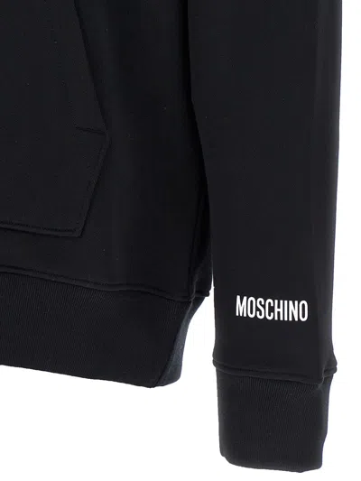 Moschino Sweatshirt In Organic Cotton Smiley® In Black
