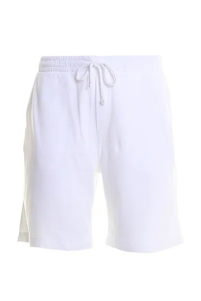 Shop Polo Ralph Lauren Trousers In White