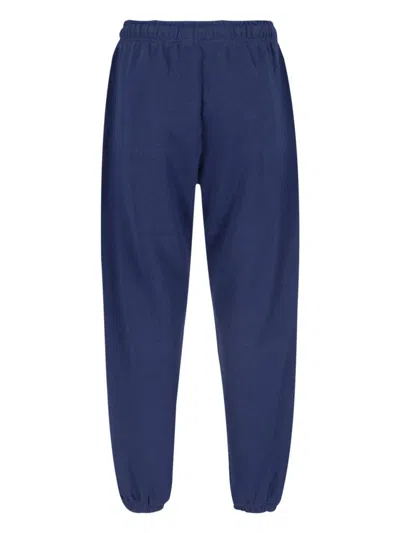 Polo Ralph Lauren Logo Track Pants In Blue