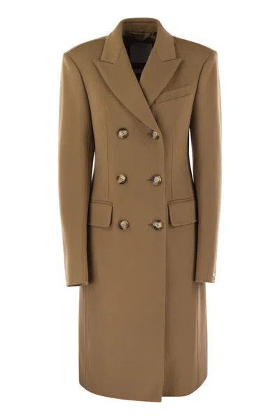 Shop Sportmax Coats In Brown