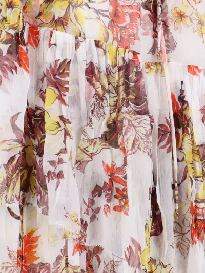 Shop Zimmermann Dresses In Multicolour