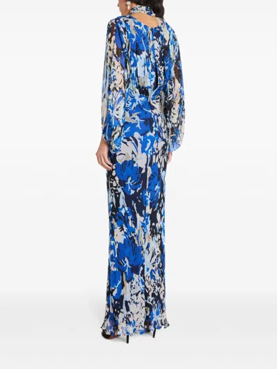 Shop Shona Joy Olea Maxi Dress In Blue