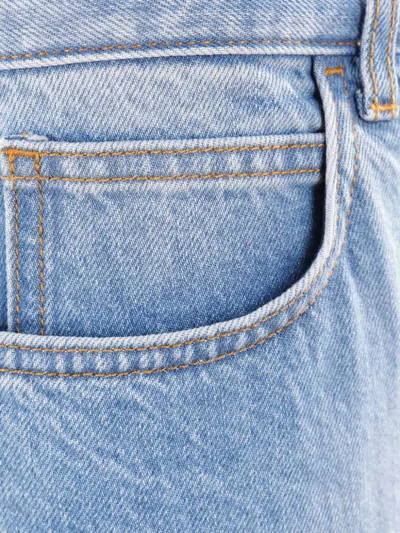 The Row Eglitta Straight-leg Denim Pants In Blue