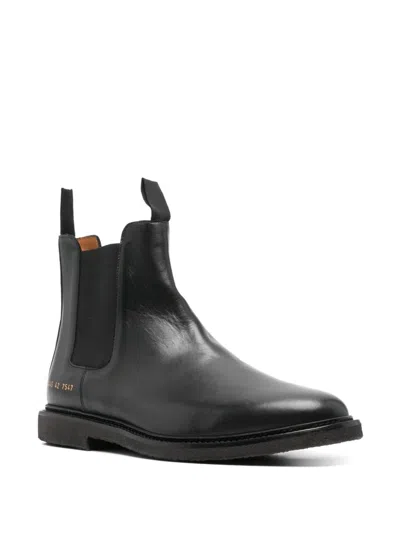 Common Projects Chelsea Boots In Black