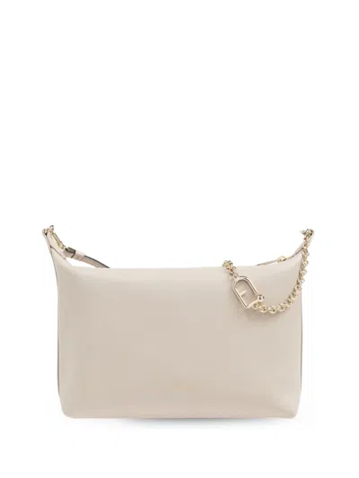 Furla Nuvola Mini Cross Body Bag In Neutrals