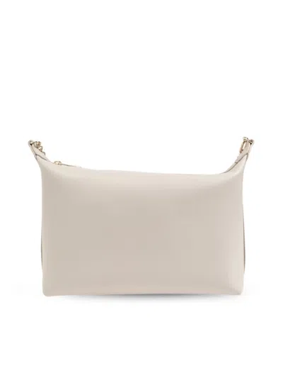 Shop Furla Nuvola Mini Cross Body Bag In Neutrals