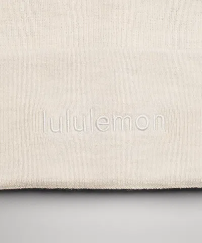 Lululemon Warm Revelation Beanie Wordmark