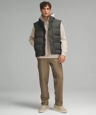 LULULEMON WUNDER PUFF 600-DOWN-FILL VEST TECH CANVAS 
