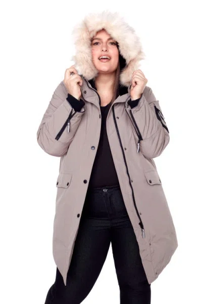 Alpine North Laurentian Plus Size In Taupe