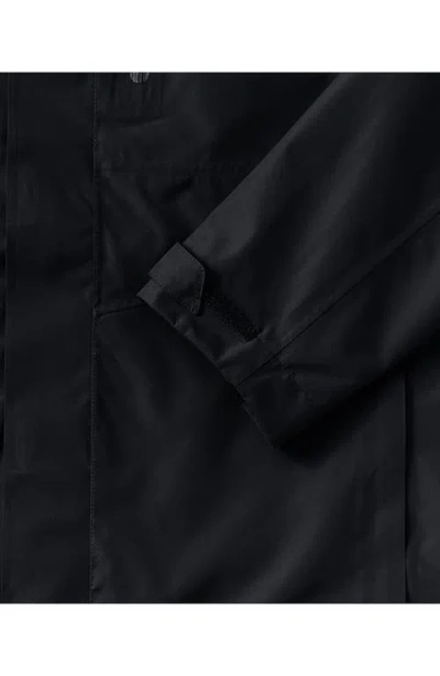 Lands' End Waterproof Rain Jacket In Black