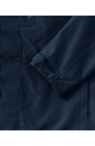 Lands' End Waterproof Rain Jacket In Radiant Navy