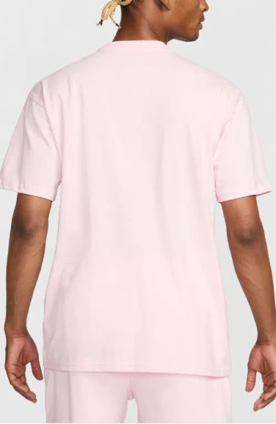 Shop Nike Sportswear Max90 Teamwork Graphic T-shirt In Pink Foam