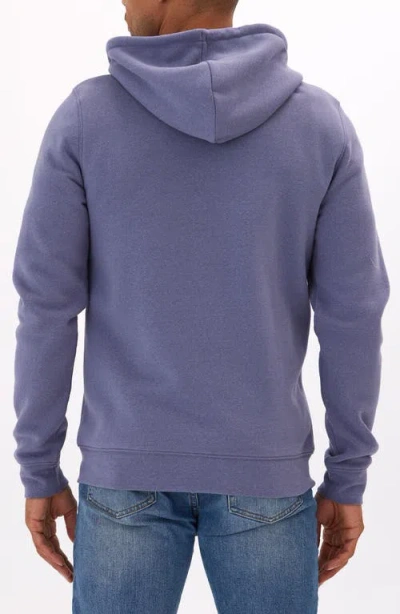 Threads 4 Thought Trim Fit Heathered Fleece Zip Hoodie In Zinc