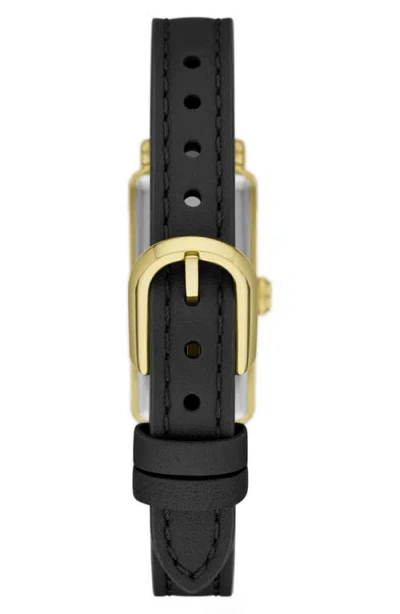 Kate Spade New York Rosedale Leather Strap Watch, 32mm In Black