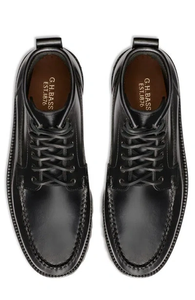 G.h.bass Ranger Lace-up Boot In Black