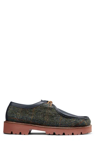 G.h.bass Wallace Harris Herringbone Tweed Chukka Boot In Nvy Combo